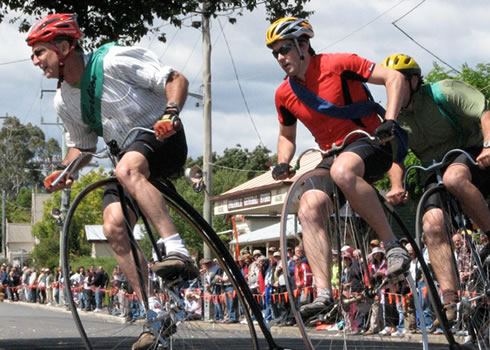 National Penny Farthing Championships, Tasmania, Australia