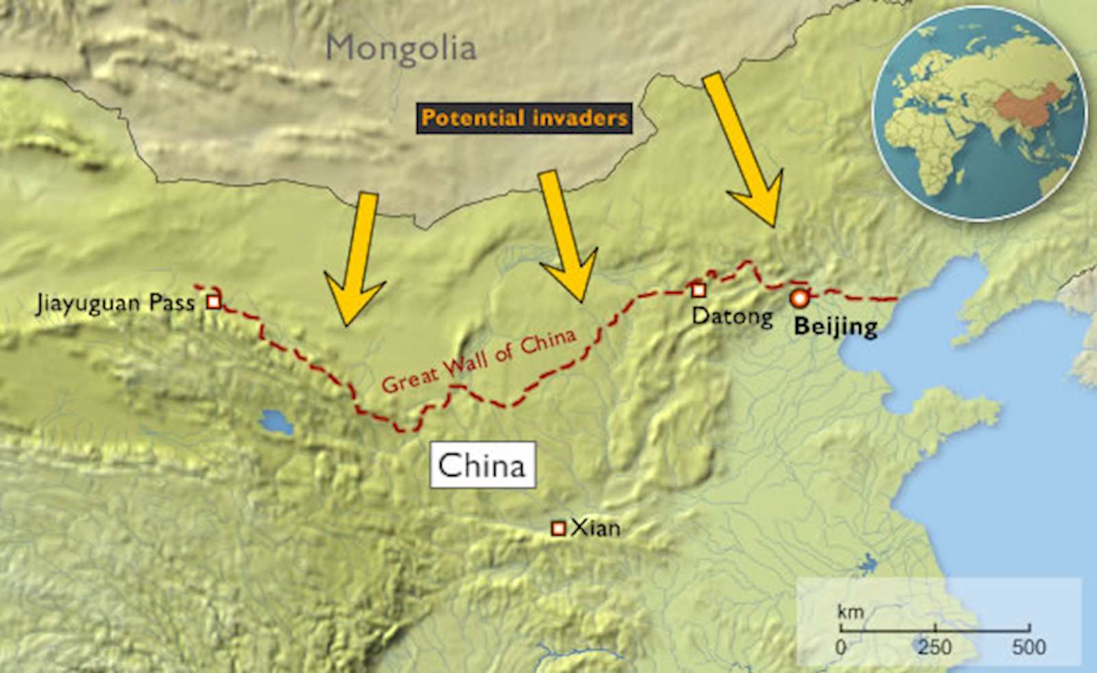 Где была построена великая стена на карте. Великая китайская стена на карте. Великая стена на карте Китая. Великая китайская стена на карте Китая.