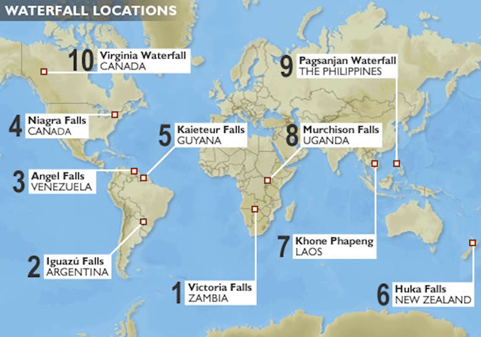 Top 10 Most Spectacular Waterfalls in the World Audley Travel UK