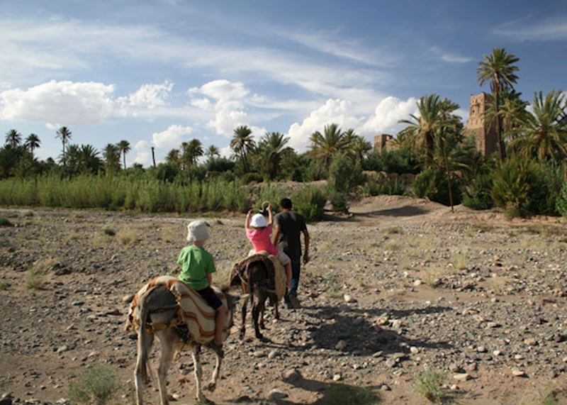 The Brough family in Morocco