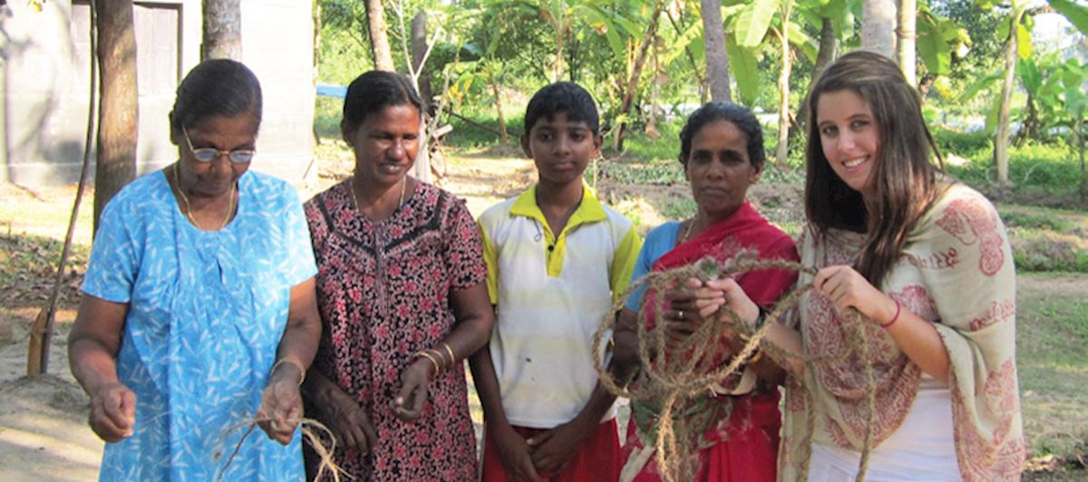 Sian with some Keralans, India