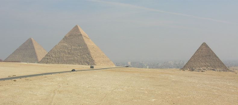 The Pyramids at Giza