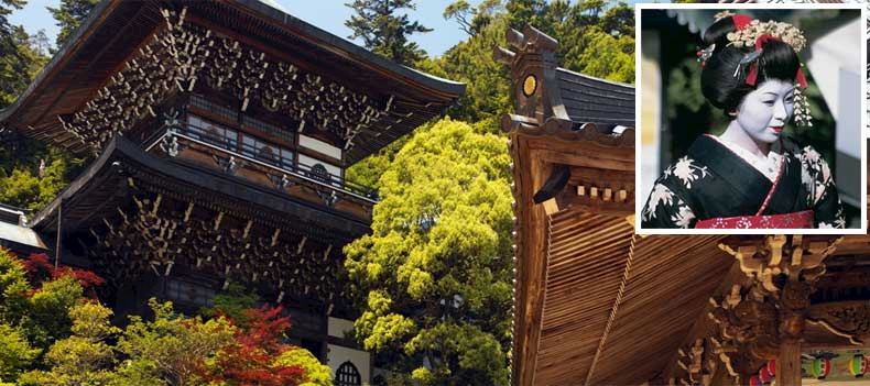Traditional icons such as shrines and geisha remain iconic highlights