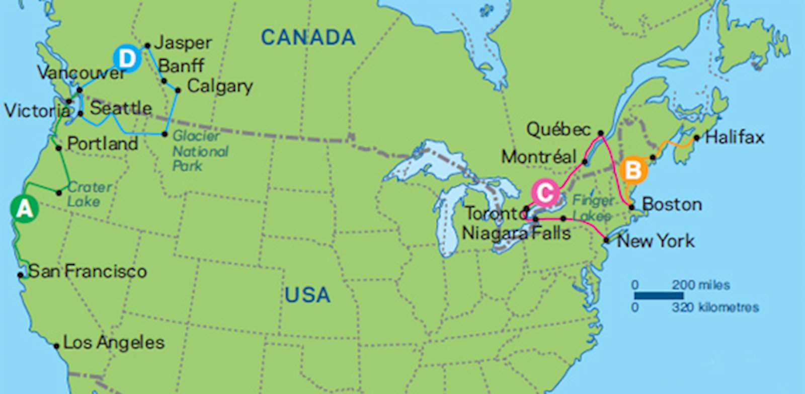 The USA and Canada Audley Travel UK