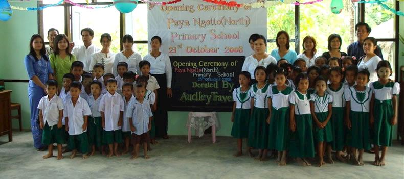 Paya Ngoto School in Myanmar