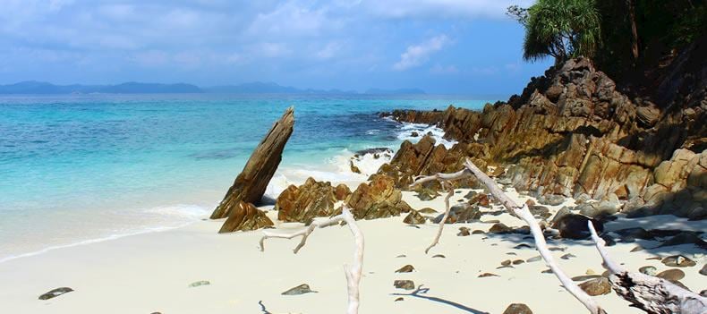 The Mergui Archipelago is a beautiful cluster of islands located off the southernmost tip of Myanmar