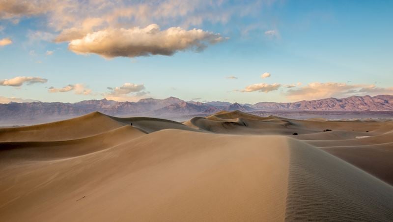 Into the valley of death - Death Valley