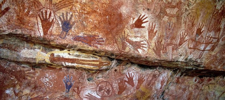 Rock art in Arnhem Land