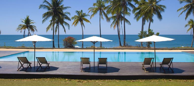 The pool at Anjajavy Private Nature Reserve, Madagascar