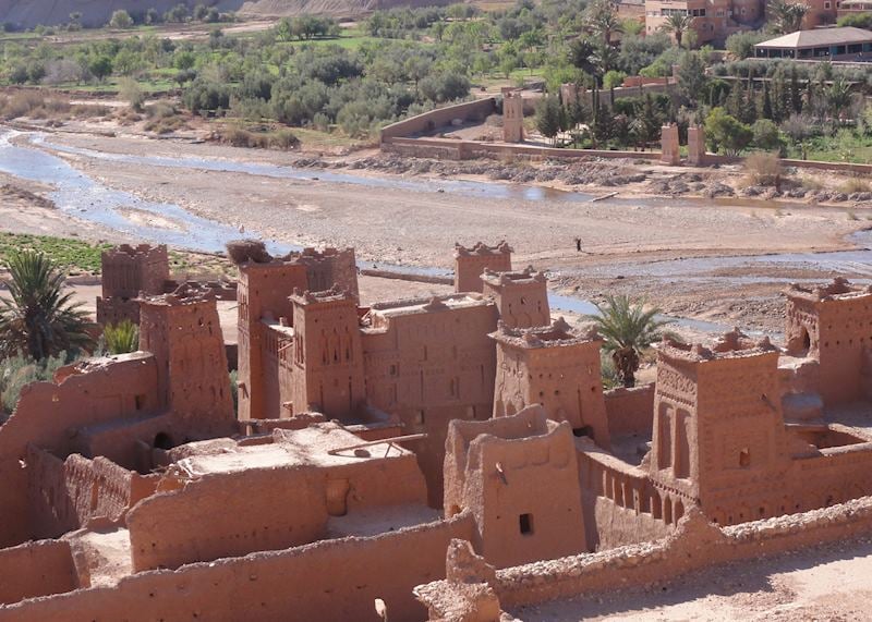 The Ksar Aït Ben Haddou in Ouarzazate