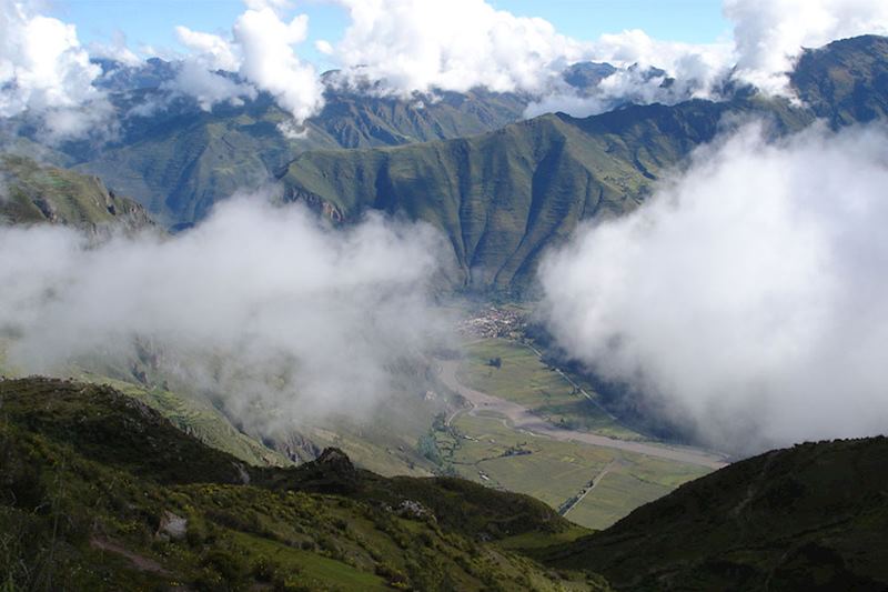 View of the Sacred Valley