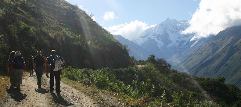Trekking through the Sacred Valley